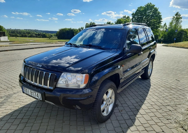 Jeep Grand Cherokee cena 24777 przebieg: 366800, rok produkcji 2004 z Chęciny małe 106